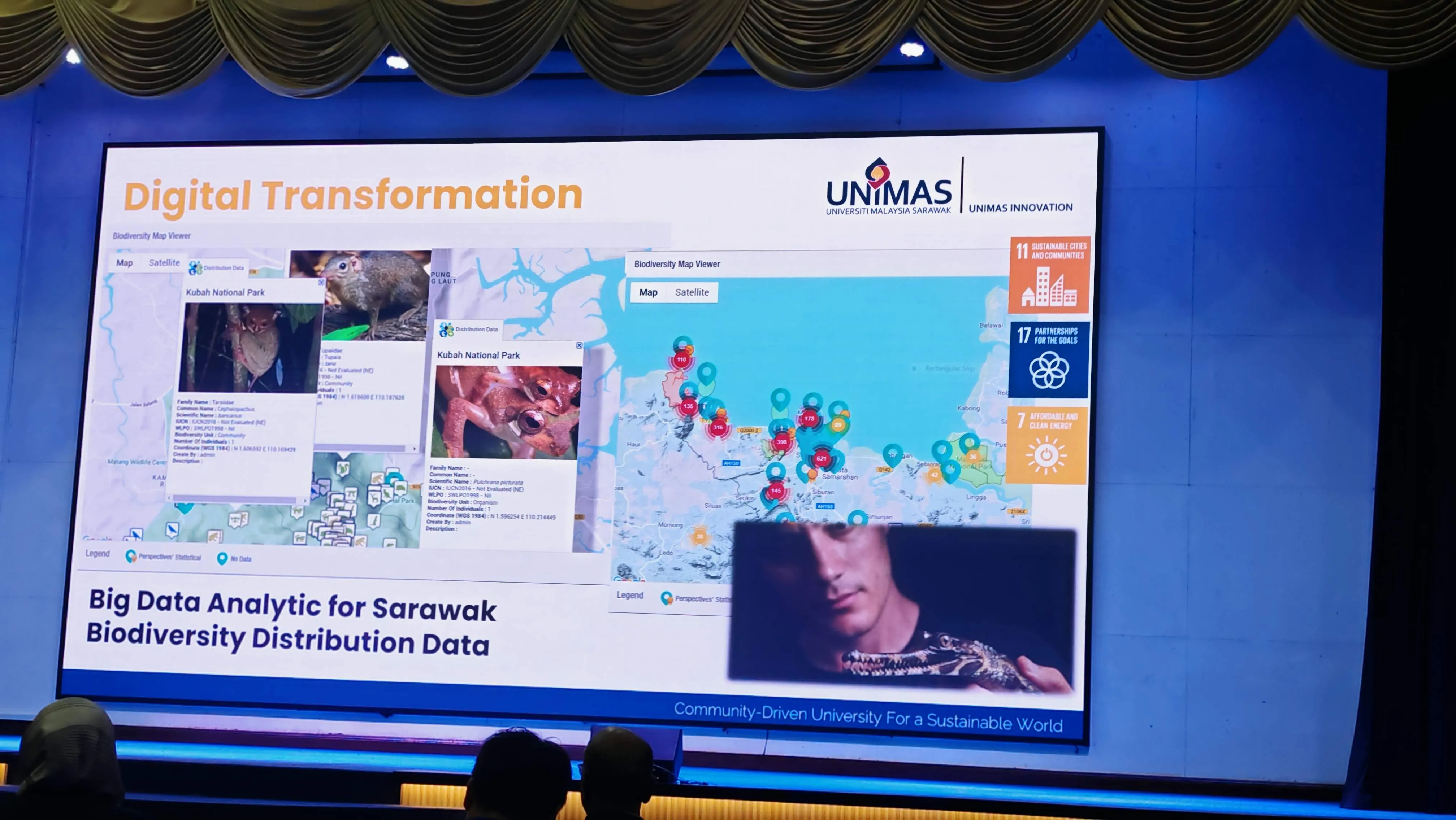 Big Data Analytics for Sarawak Biodiversity Distribution Data