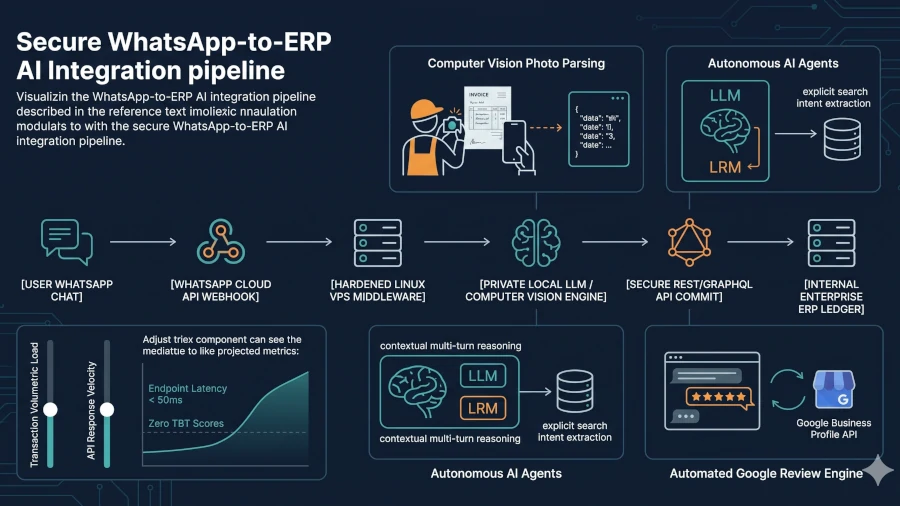 Decoupling Tech-Shock: Building Secure WhatsApp-to-ERP AI Integration Pipelines